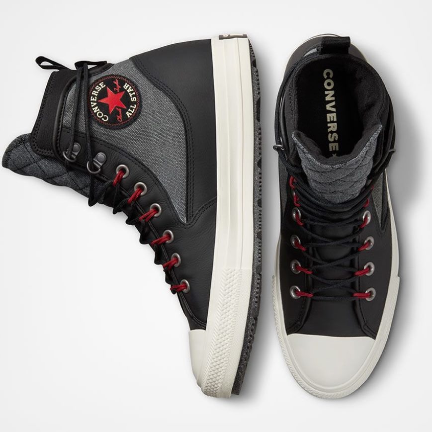 Pánské Zimní Boty Converse Chuck Taylor All Star All Terrain Vysoké Šedé Černé | CZ SVWU84